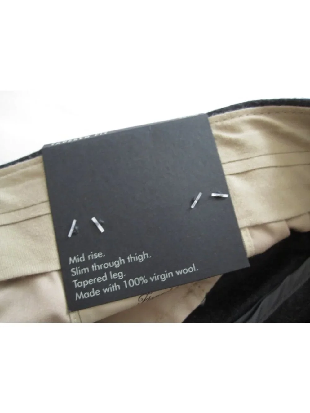 New Banana Republic Tapered Fit Dress Pants Men Sz 38x30 Wool (MP643) 